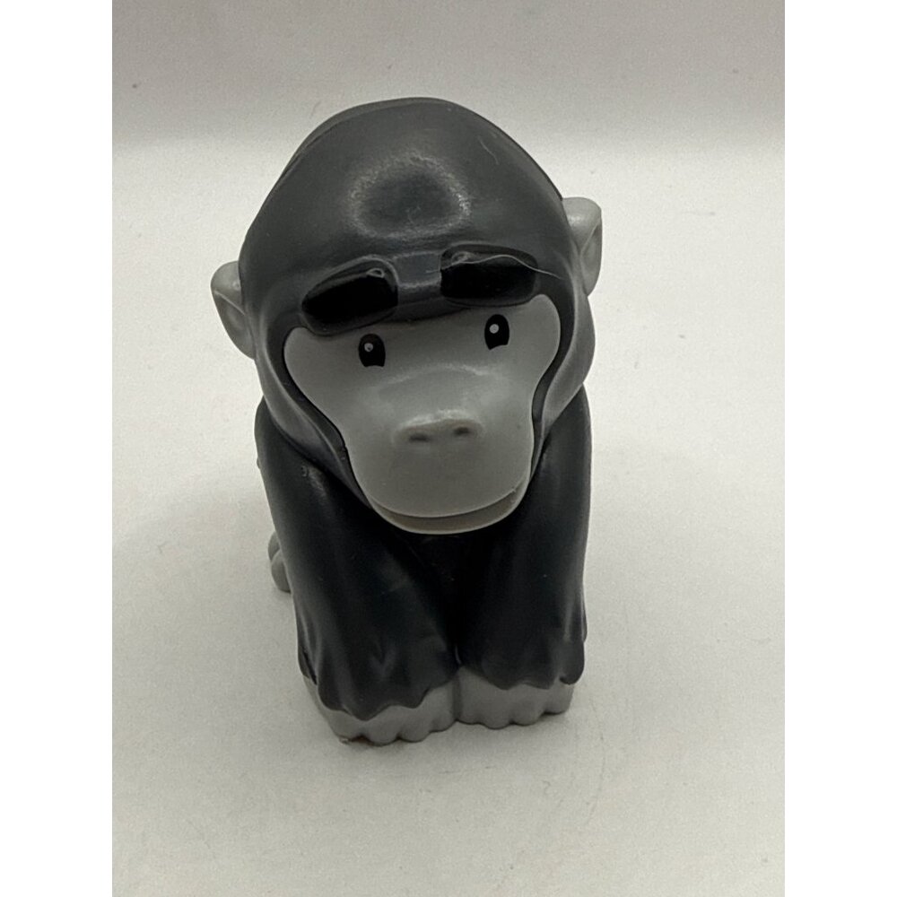 Fisher Price Little People Gorilla Zoo Safari Noahs Ark Animal Mattell